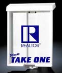 Brochure Box Realtor R logo | Flyer boxes