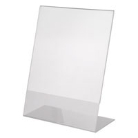 Acrylic Ad frames | Countertop display stands