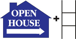 Open House House Blue print