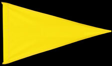 Nylon Pennant Flags | Yellow Realtor Pennants