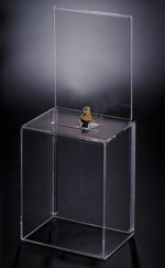 Clear Acrylic Box with Lock