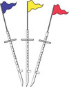 Realtor Sign stakes | Outdoor Pennant pole stakes